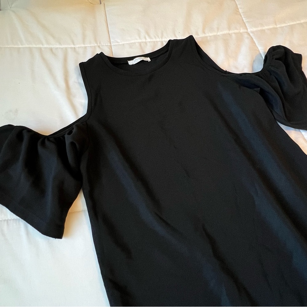 Zara Off the Shoulder Ruffle Dress